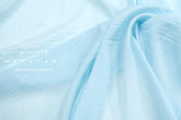 DEADSTOCK Japanese Fabric Shokunin Collection Azumadaki Cotton Silk Blend - sky blue - 50cm
